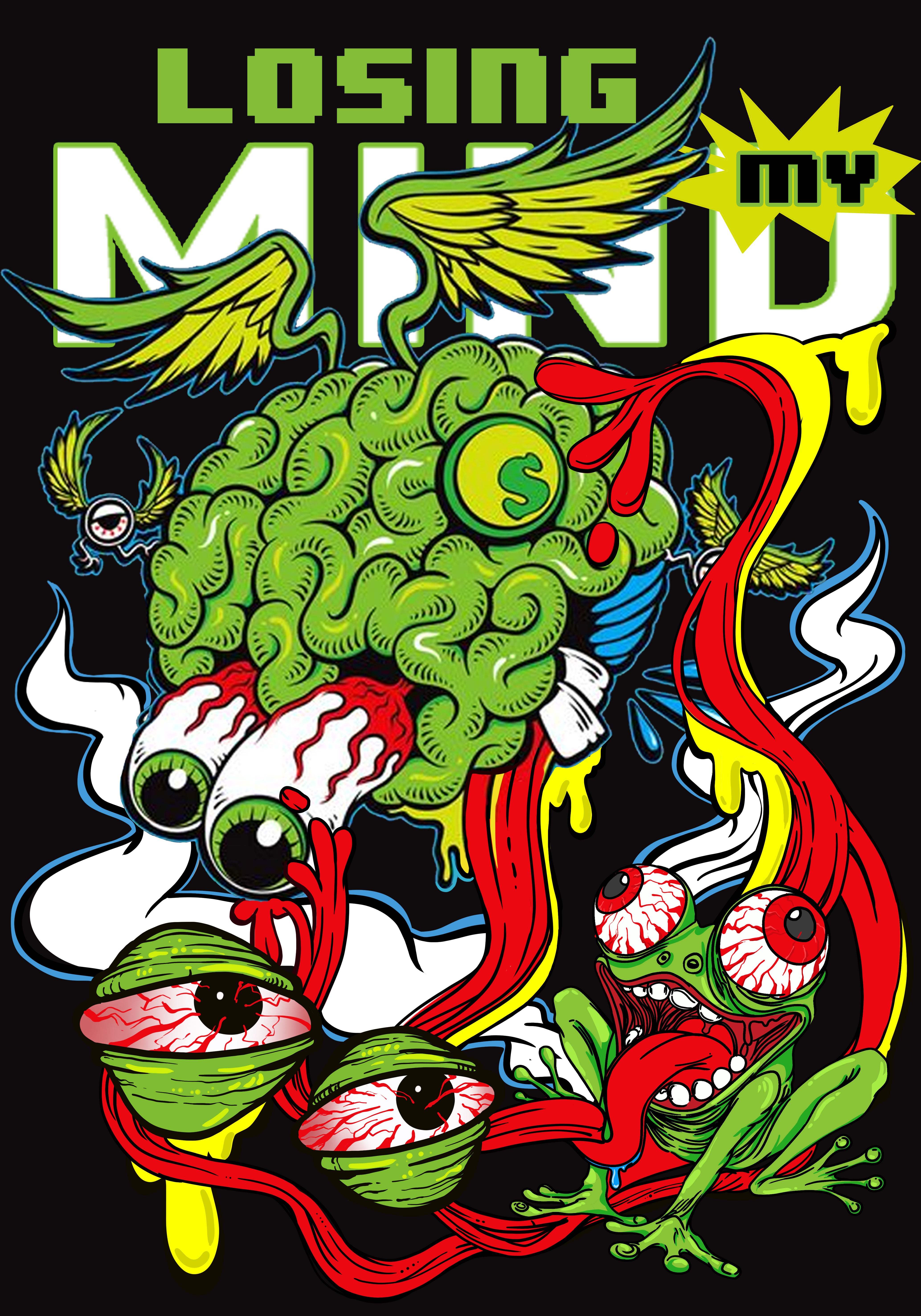 Losing My Mind Washed Tshirt