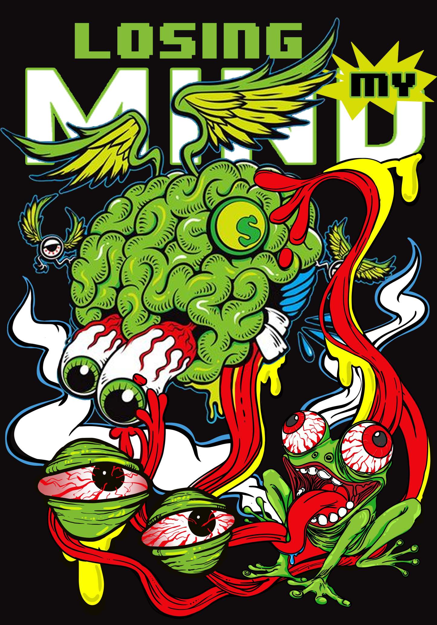 Losing My Mind Washed Tshirt