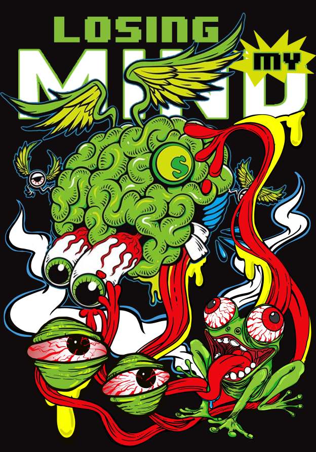 Losing My Mind Washed Tshirt