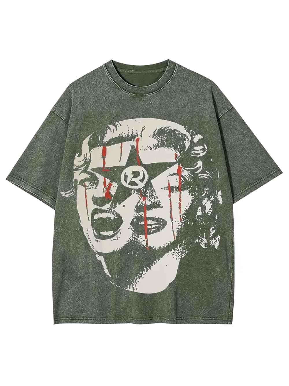 Rebel Gaze Washed Tshirt
