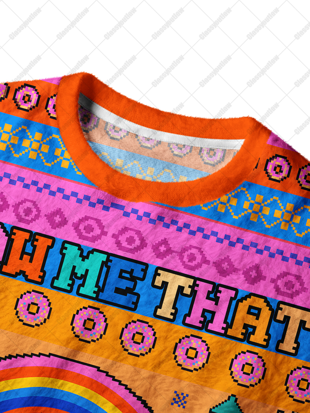 SHOW ME THAT BUTTHOLE UGLY CHRISTMAS SWEATSHIRT