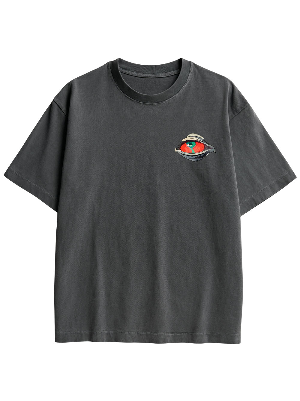 EYES OF THE UNSEEN DOUBLE SIDED PRINT WASHED TSHIRT
