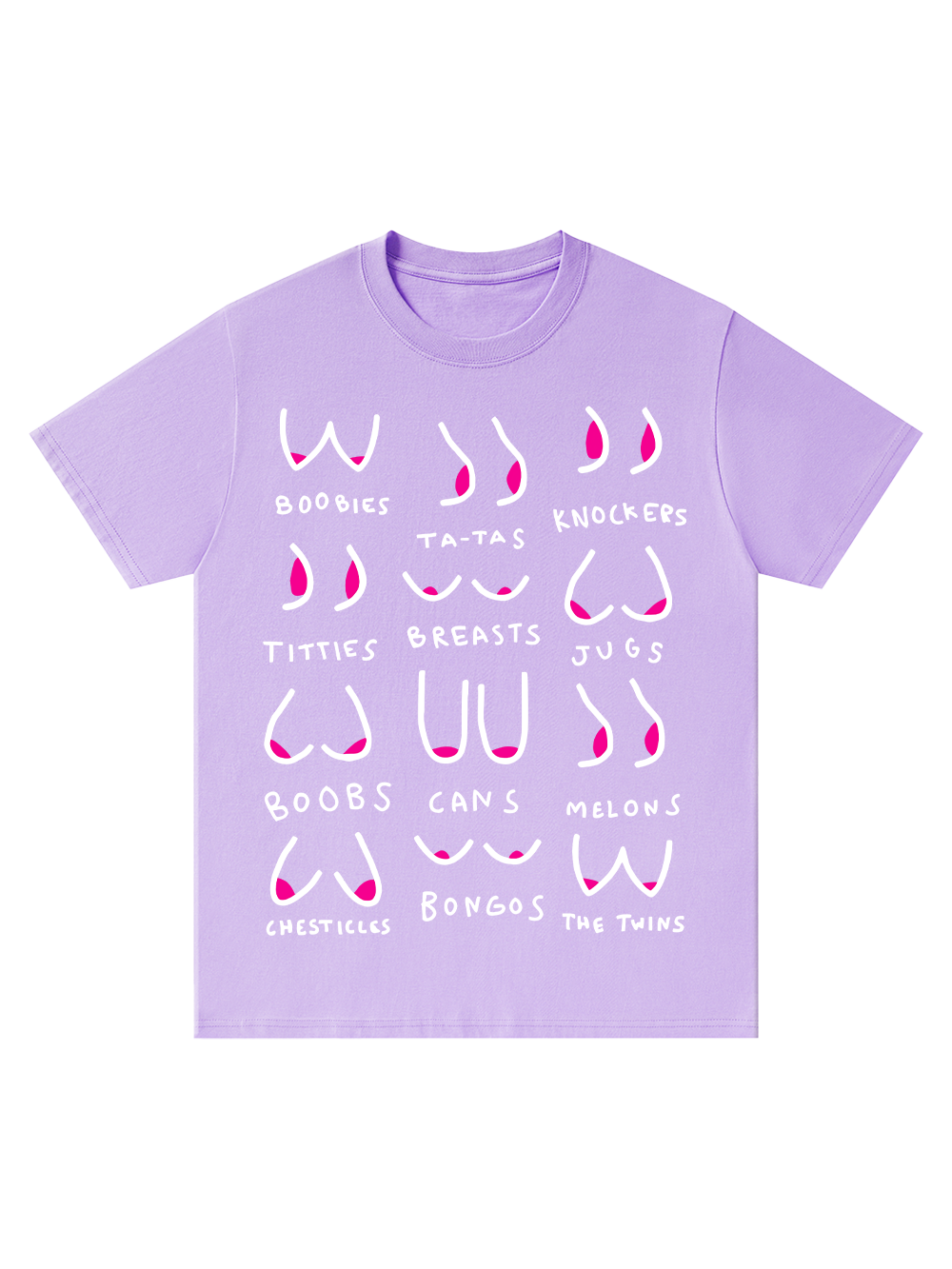 BREASTS SLANG CLASSIC T-SHIRT