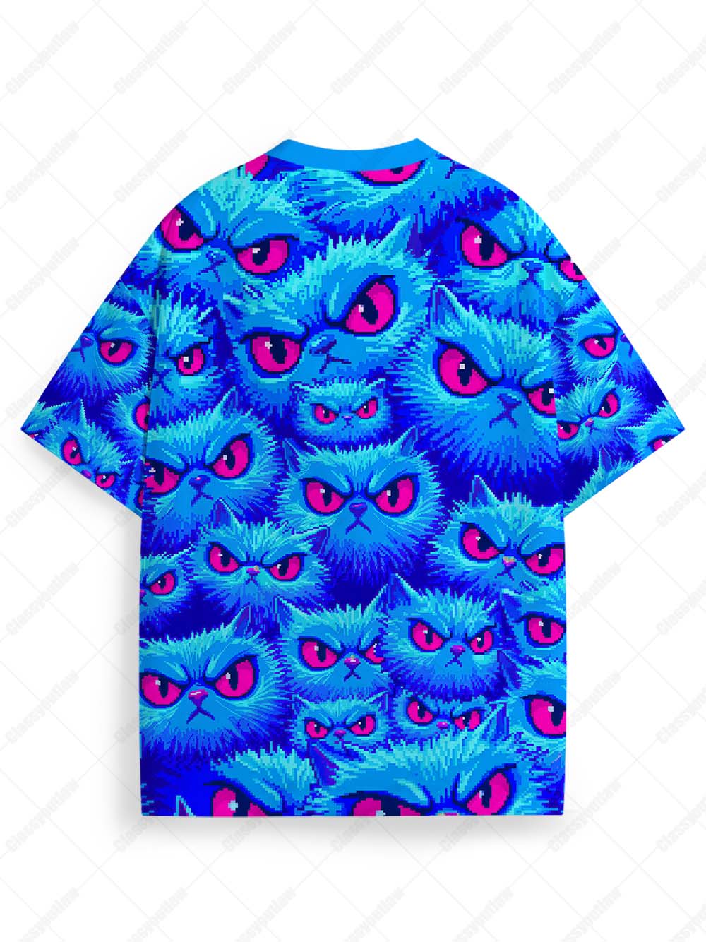 THE CYNICAL CAT ECO OVERSIZED GRAPHIC TEES