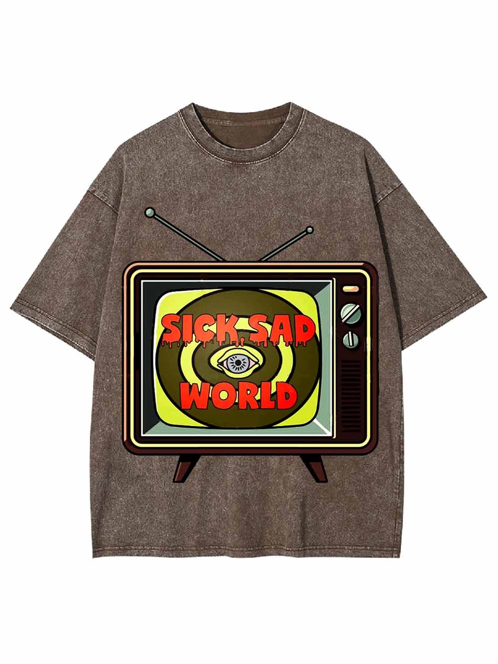 Sick Sad World Washed Tshirt