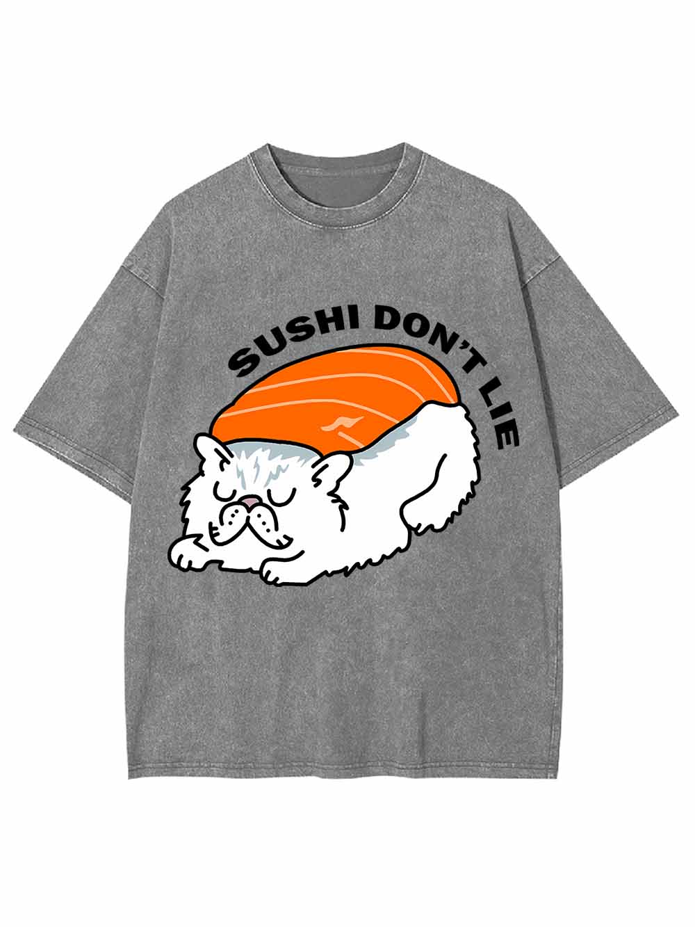 SUSHI DON IT LIE WASHED TSHIRT