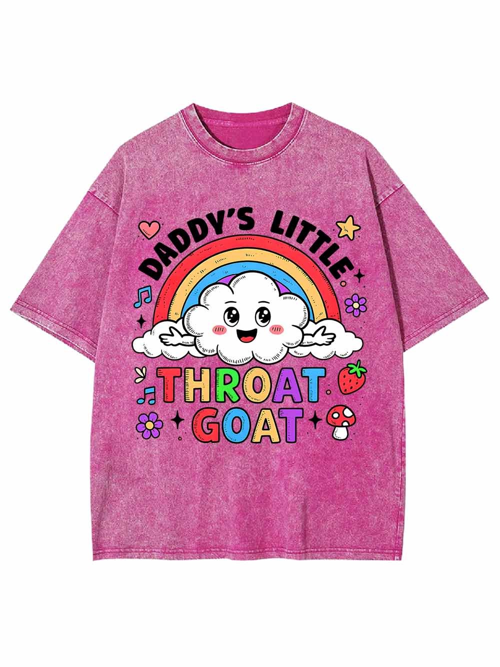 Throat Goat Washed Tshirt
