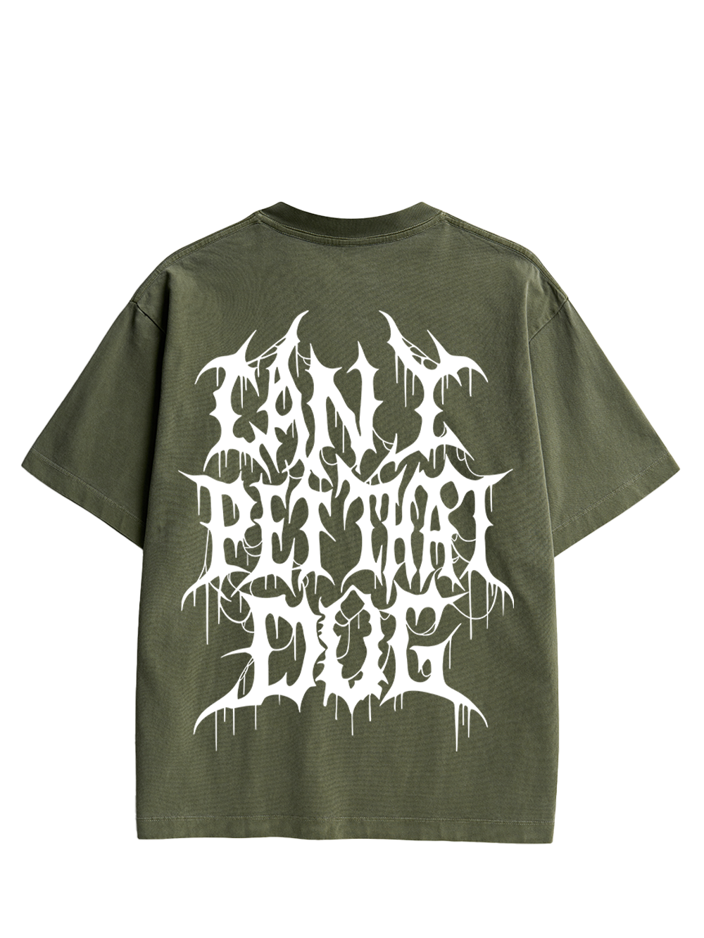 CAN I PET THAT DOG DOUBLE SIDED PRINT WASHED TSHIRT