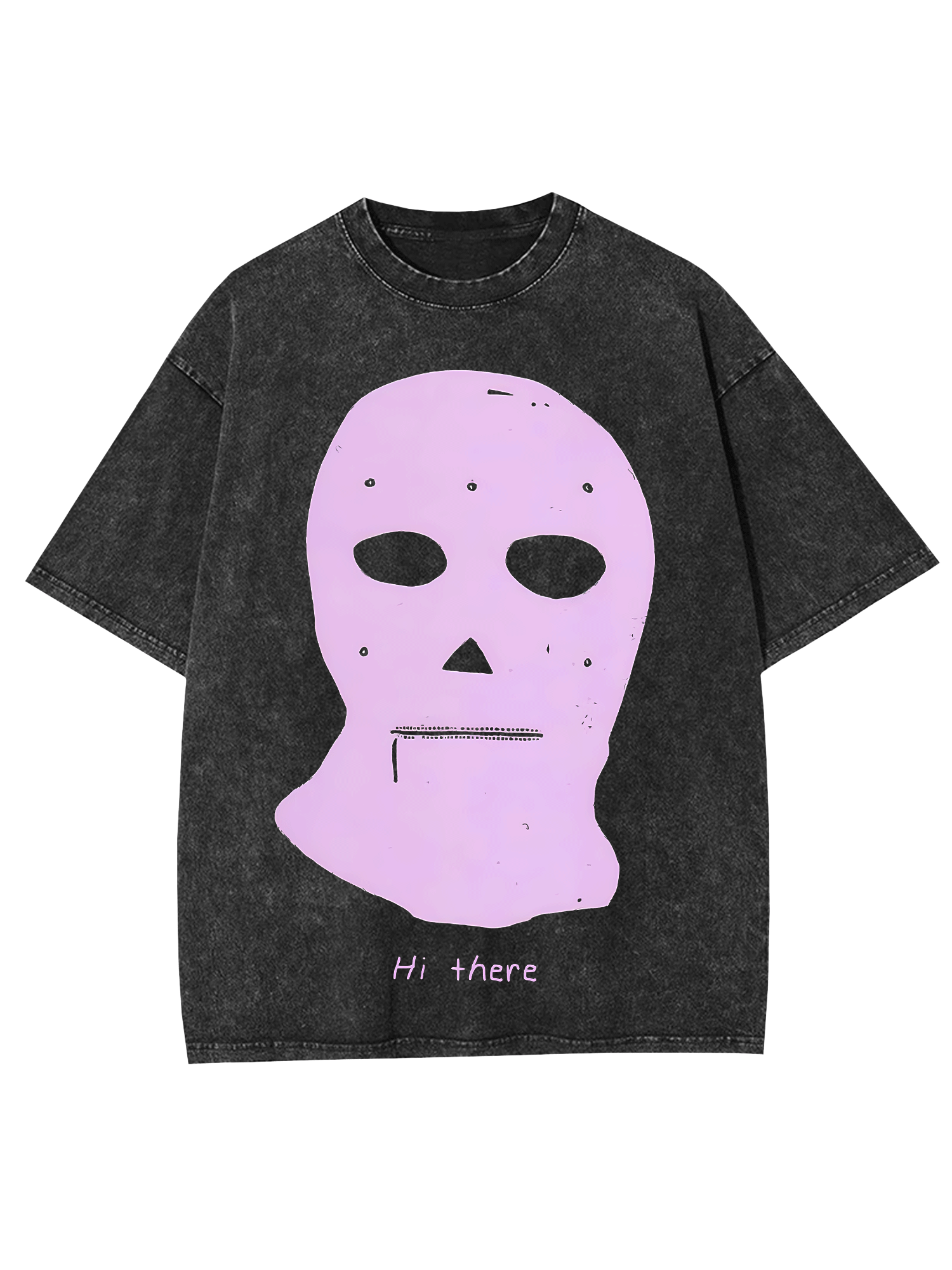 Hi There Washed Tshirt