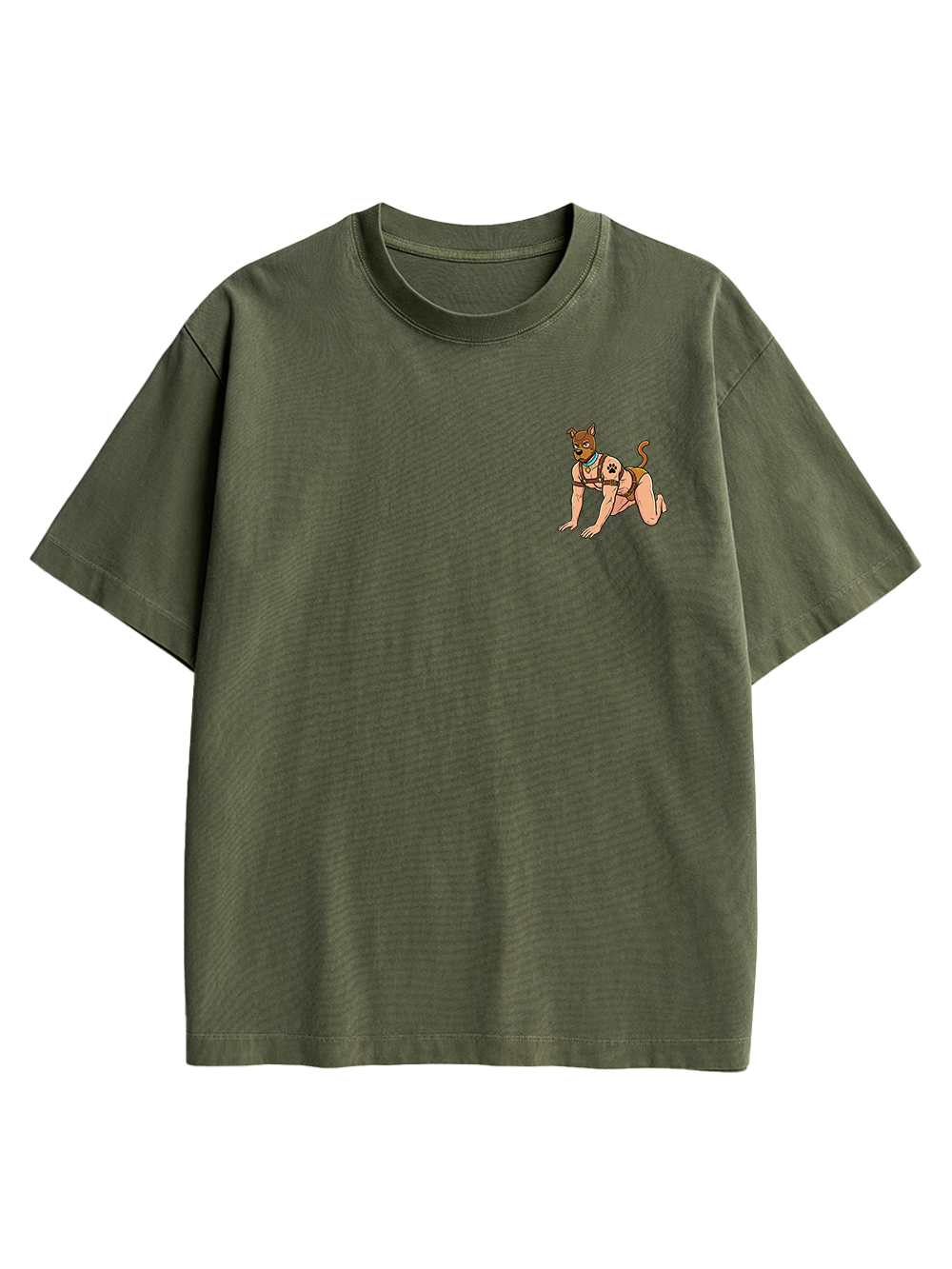 HUMAN PUP PLAY AAA BACKPRINT TSHIRT