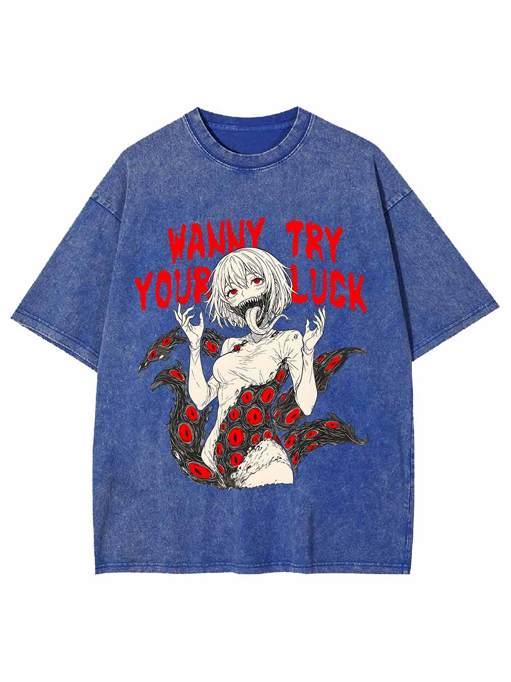 Wanna Try Your Luck Washed Tshirt