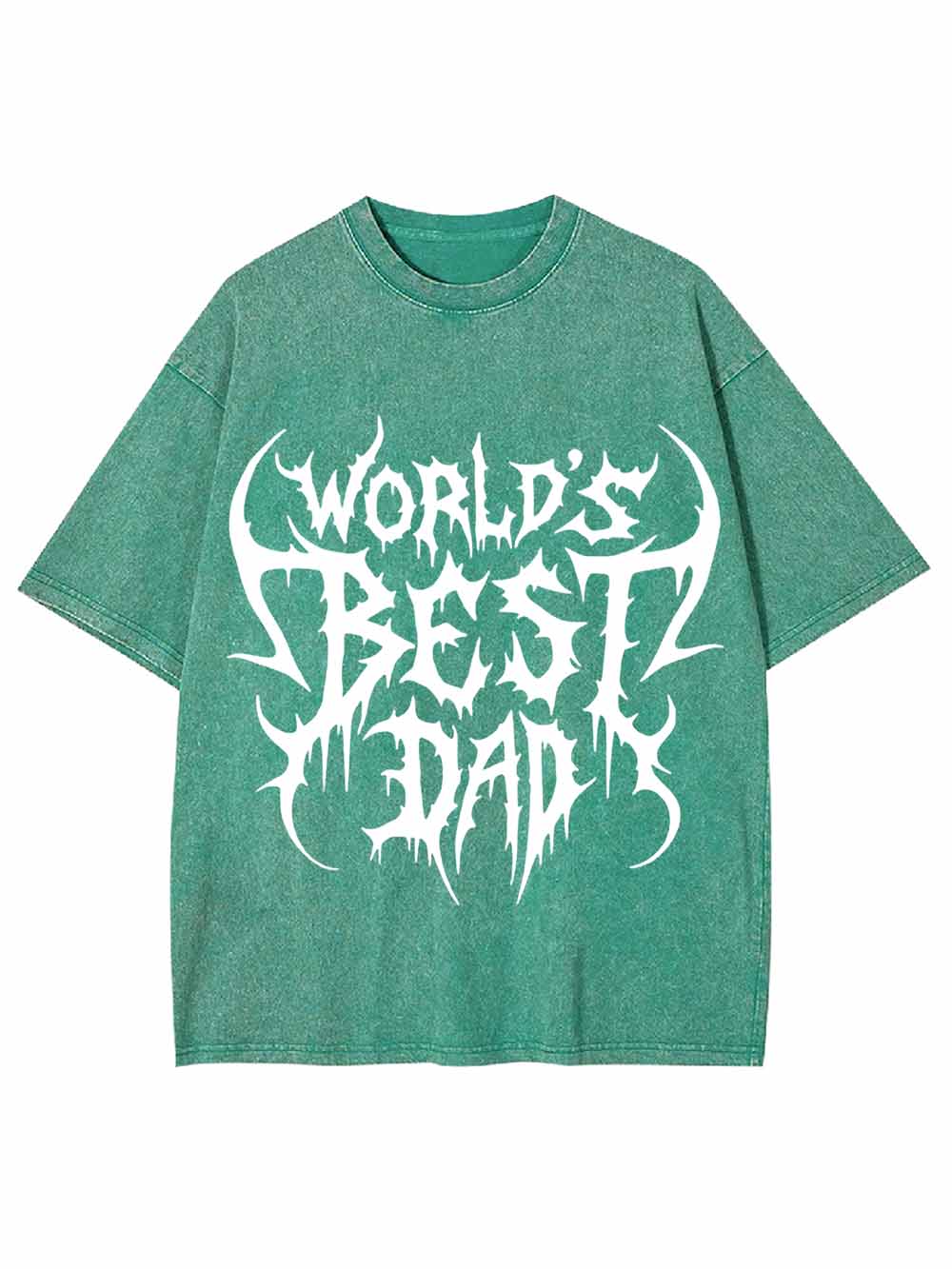World's Best Dad Washed Tshirt