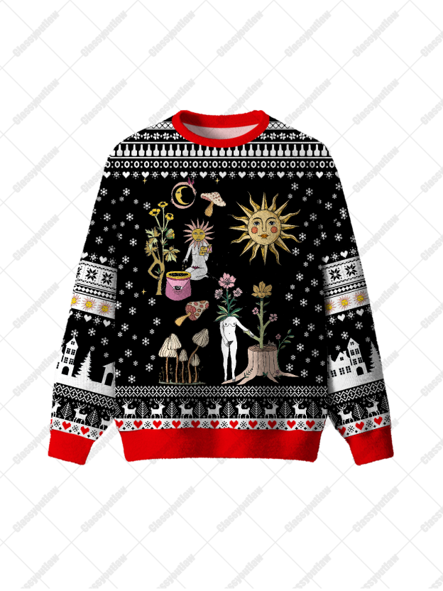 Mystical Nature Sweater UGLY CHRISTMAS SWEATSHIRT