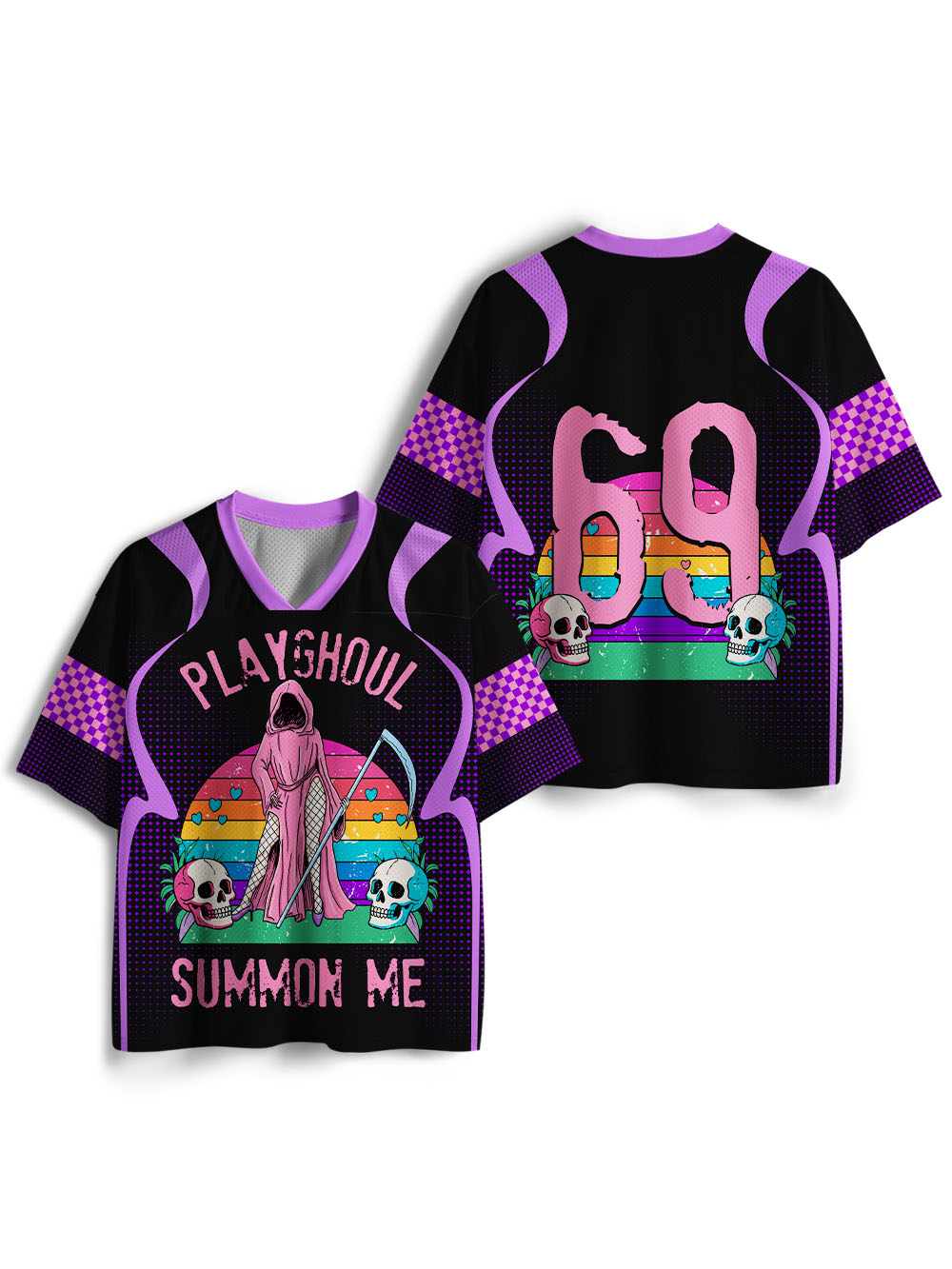 PLAYGHOUL SUMMON ME REAPER MESH JERSEY