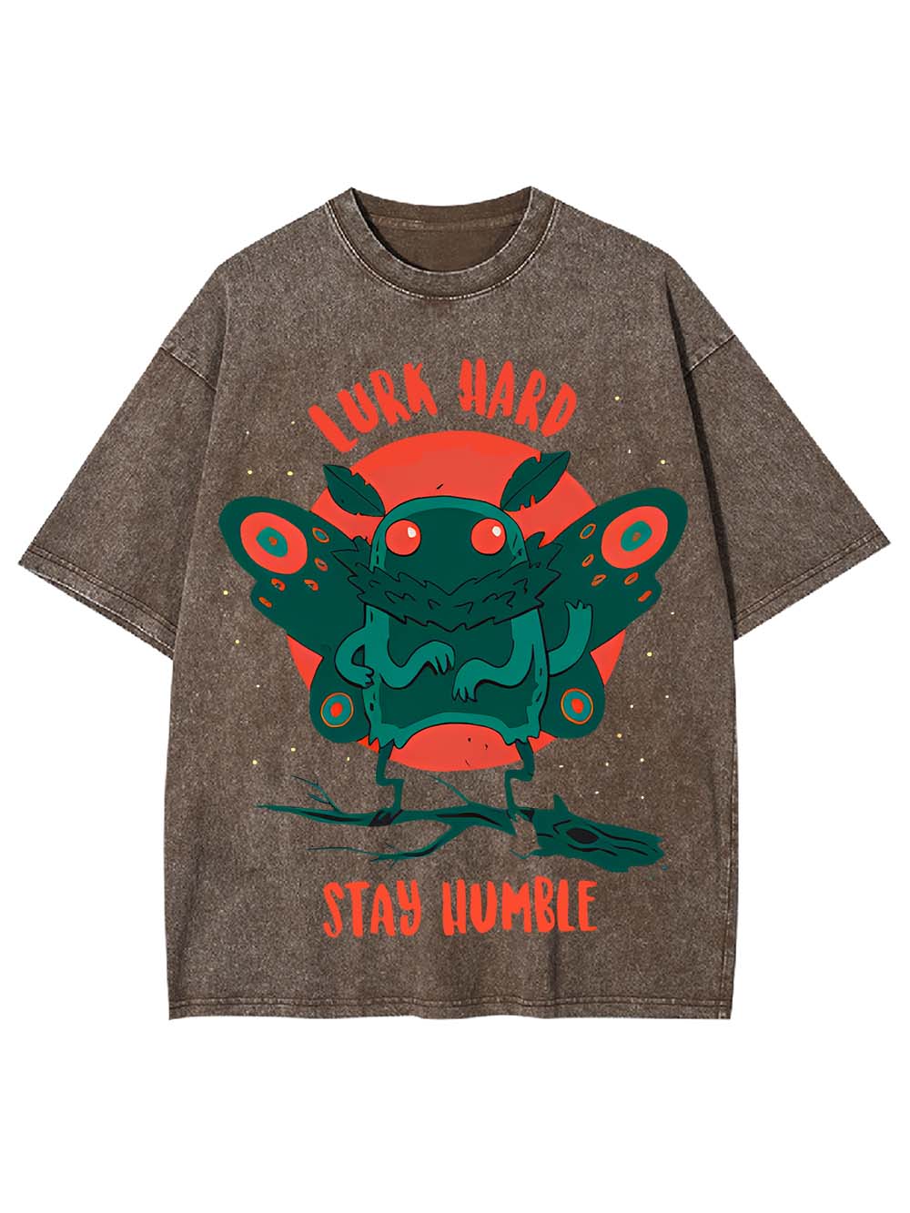 Lurk Hard Stay Humble Washed Tshirt