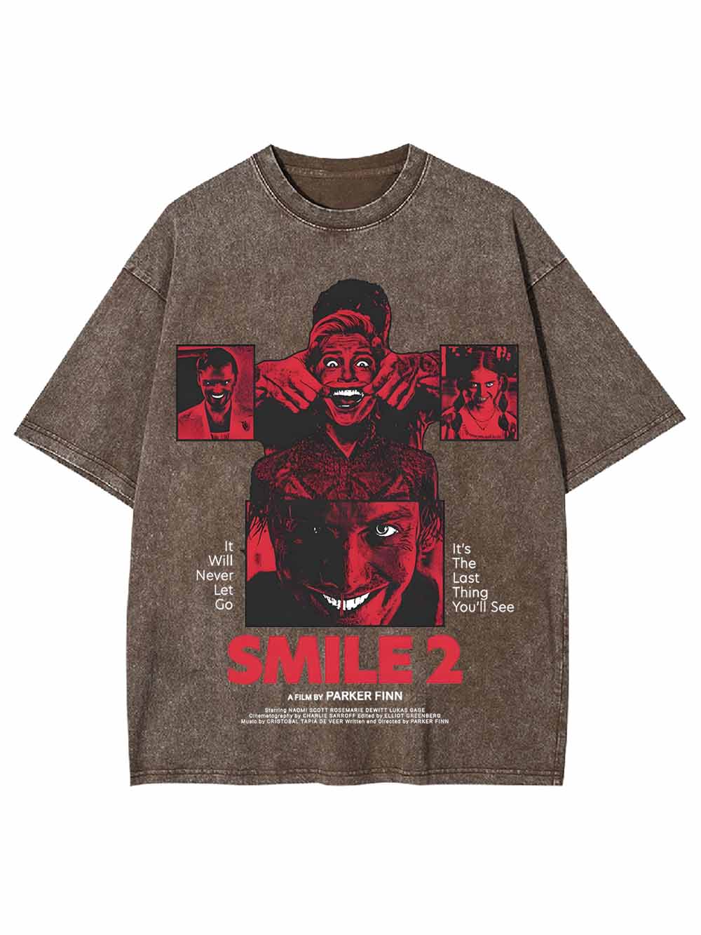 SMILE WASHED TSHIRT