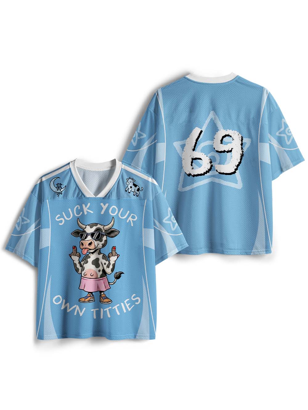 SUCK YOUR OWN TITTIES MESH JERSEY