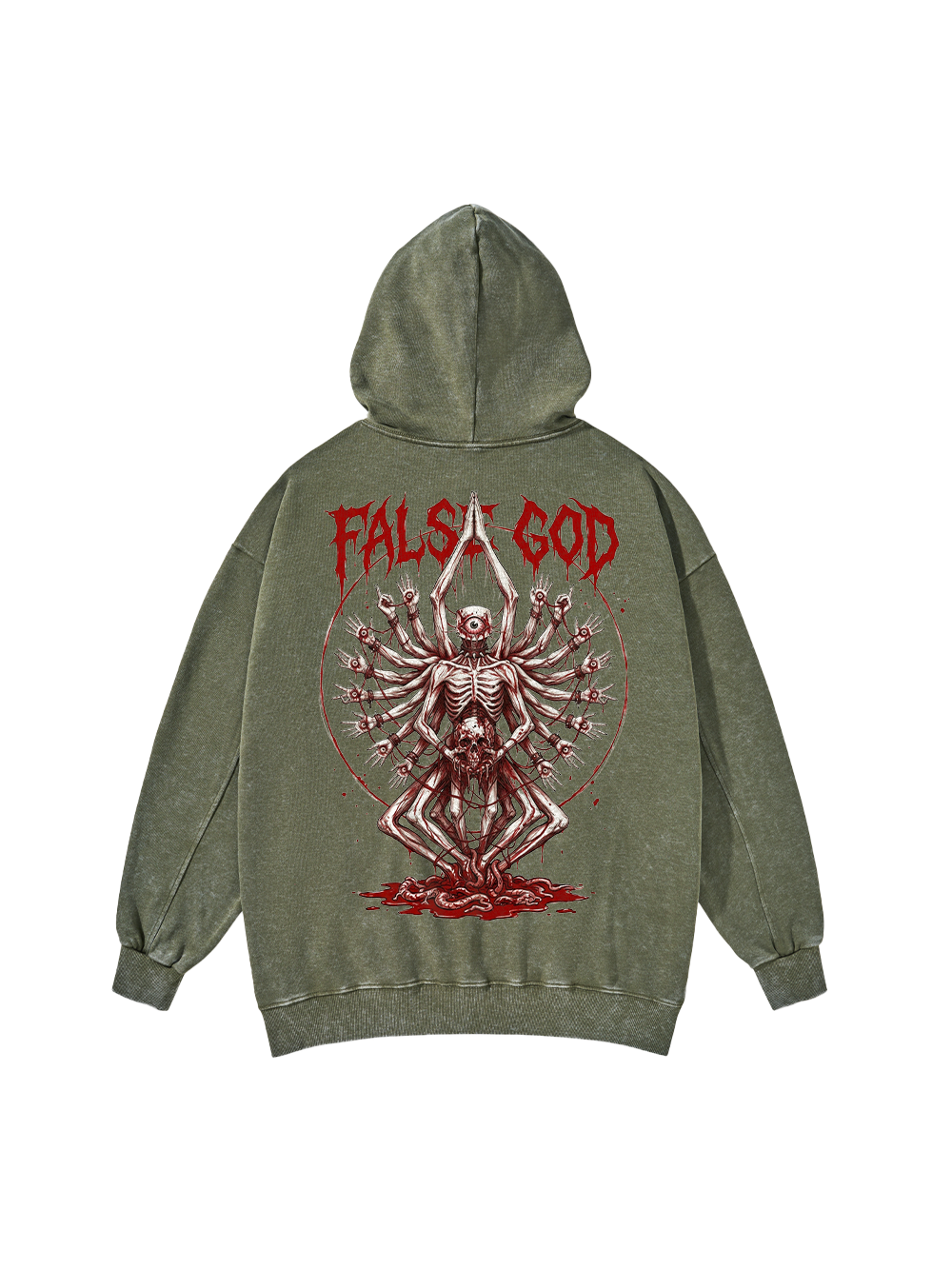 FALSE GOD WASHED HOODIE