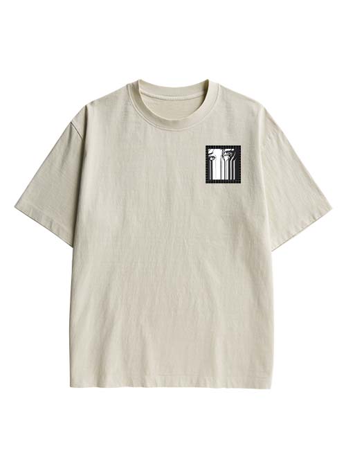 Brainwashed Society Double Sided Print Washed TShirt