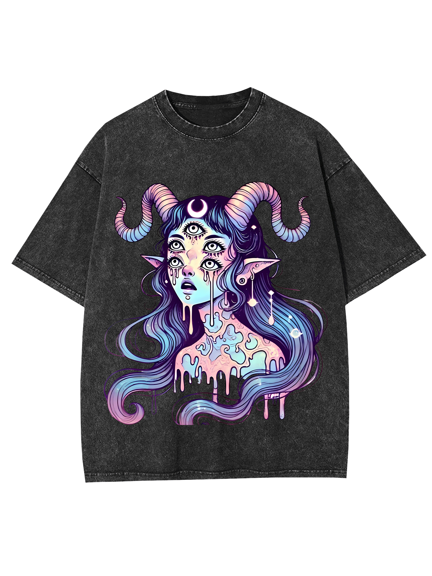 Mystic Melting Siren Washed Tshirt