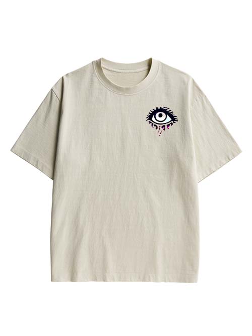 Mystic Melting Siren Double Sided Print Washed TShirt