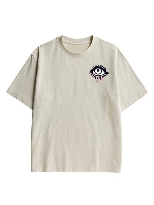 Mystic Melting Siren Double Sided Print Washed TShirt