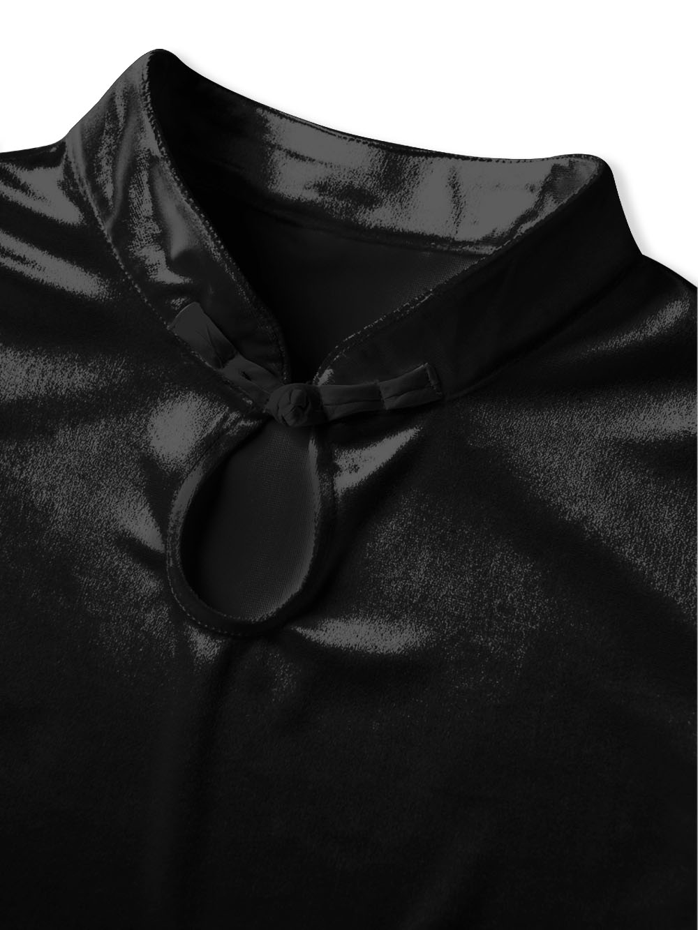 GOTH CROSS QIPAO MINI DRESS