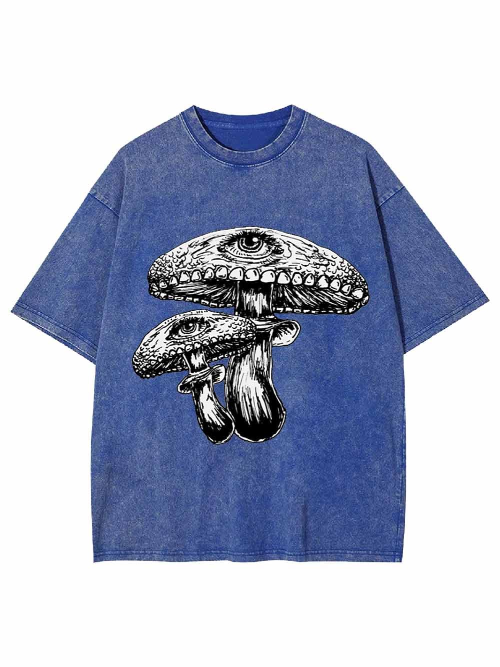 EYE MUSHROOMS WASHED TSHIRT