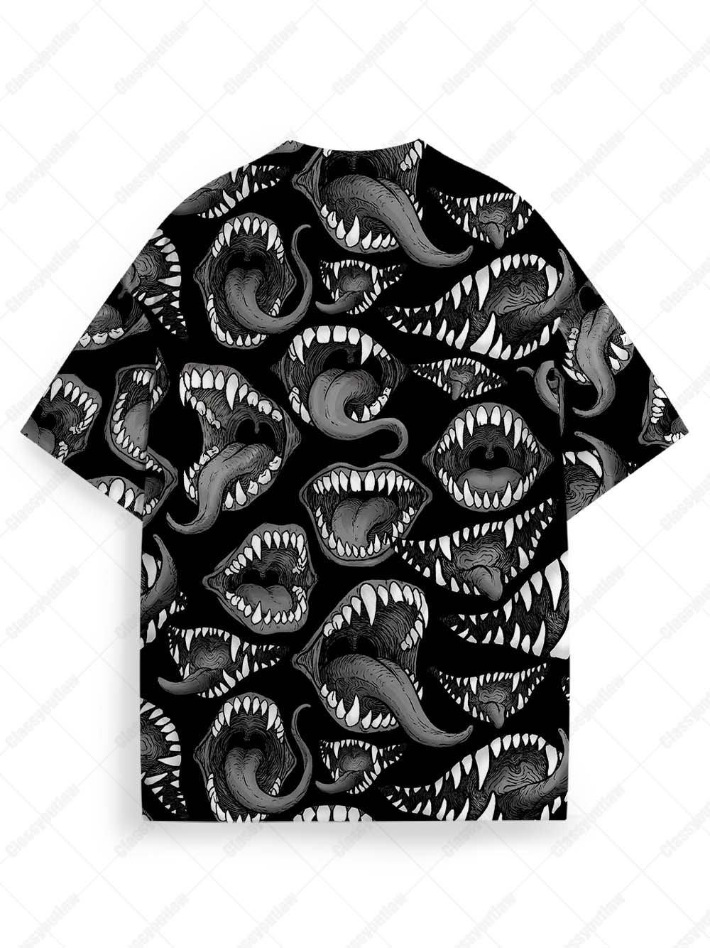 Terrifying Mouth Graphic T-shirt