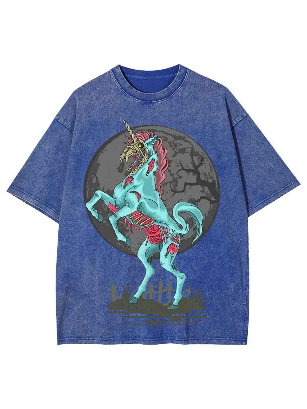 Lunar Unicorn Washed Tshirt
