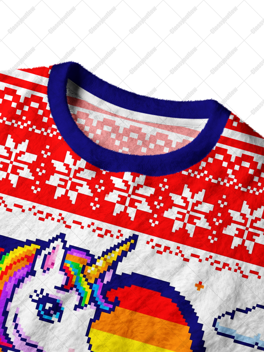 SLUT UGLY CHRISTMAS SWEATSHIRT