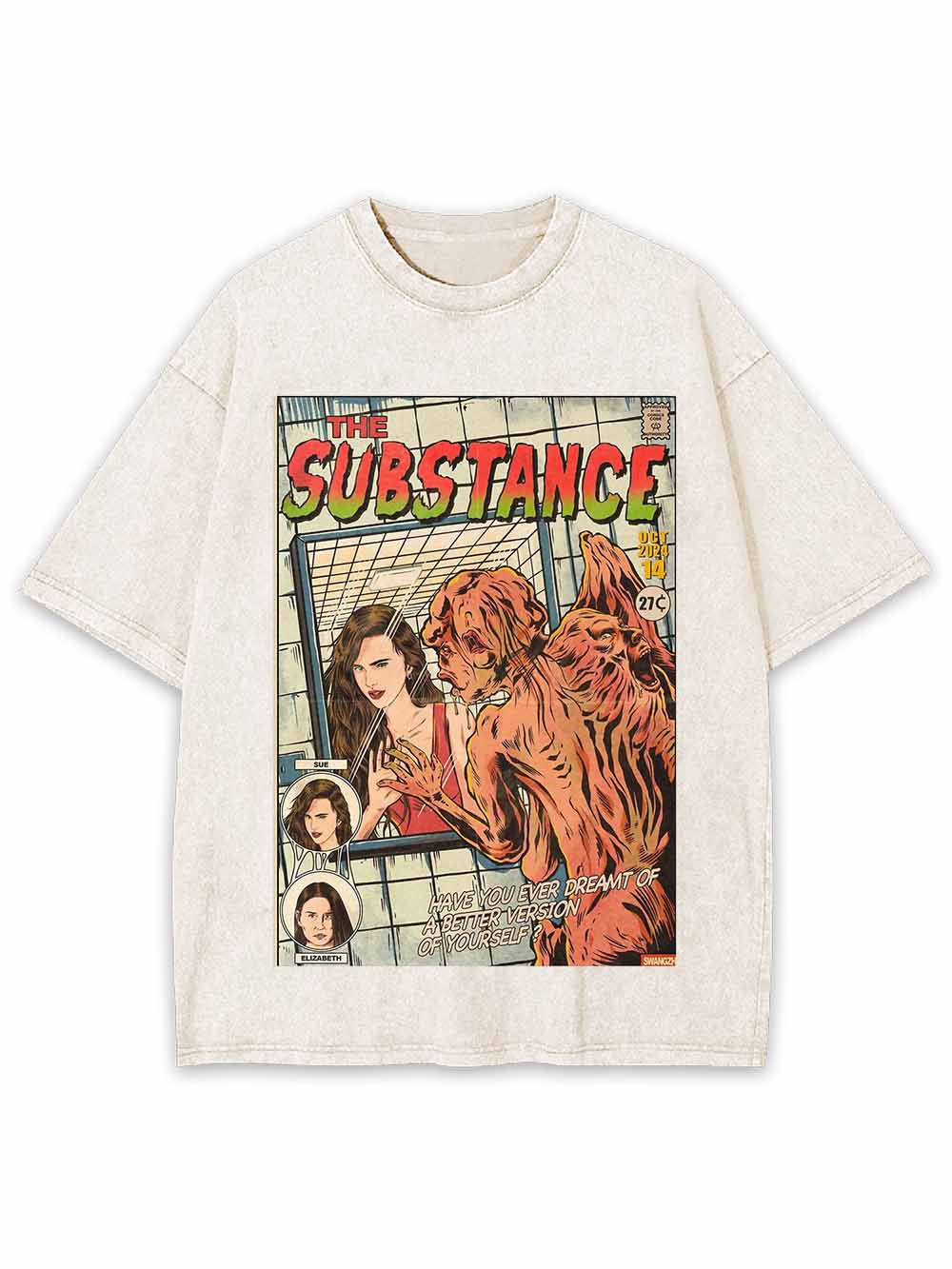 THE SUBSTANCE  WASHED TSHIRT