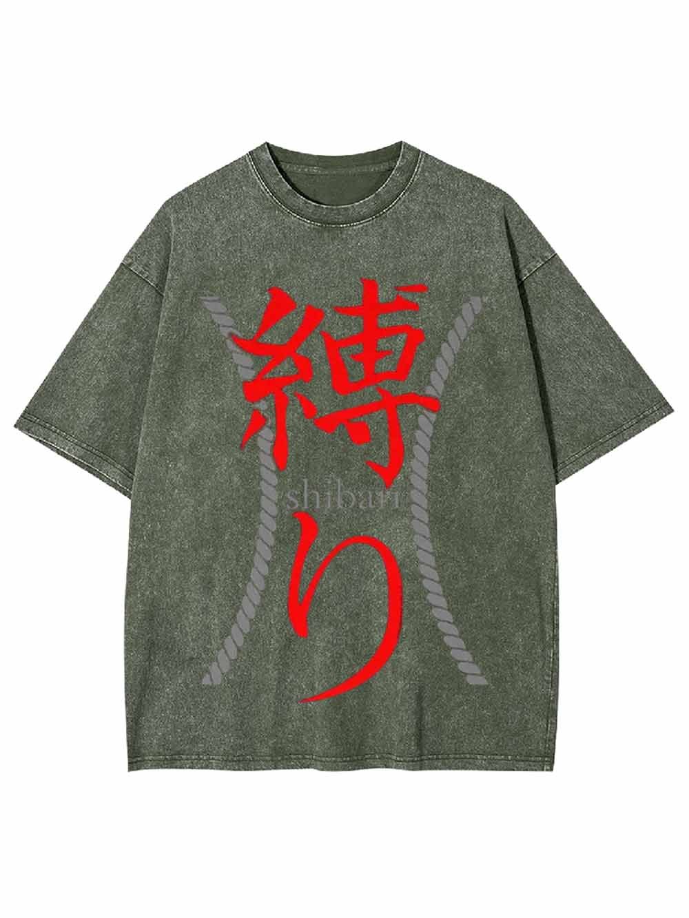 Shibari Kanji Washed Tshirt