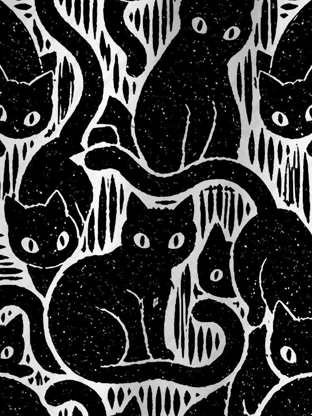 NIGHT STALKER Eco Oversized Graphic Tees