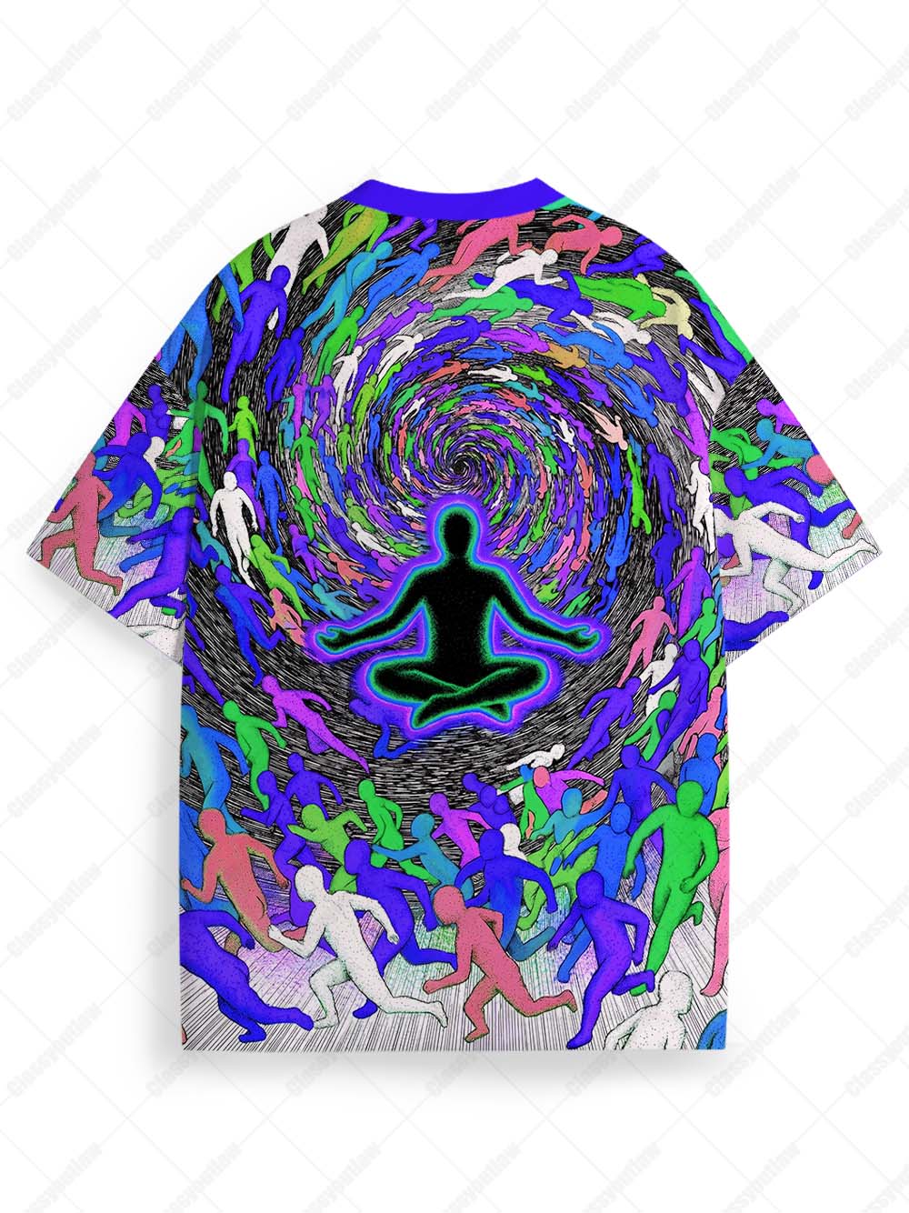 SPIRITUAL VORTEX ECO OVERSIZED GRAPHIC TEES