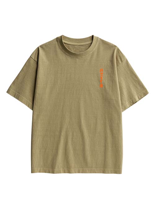 Ghost Song Double Sided Print Washed Tshirt