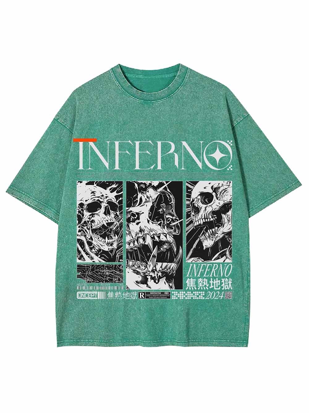 Inferno Washed Tshirt
