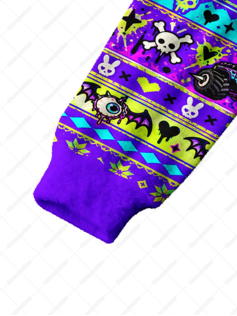 MONSTER TRUCK UGLY CARDIGAN SWEATERS