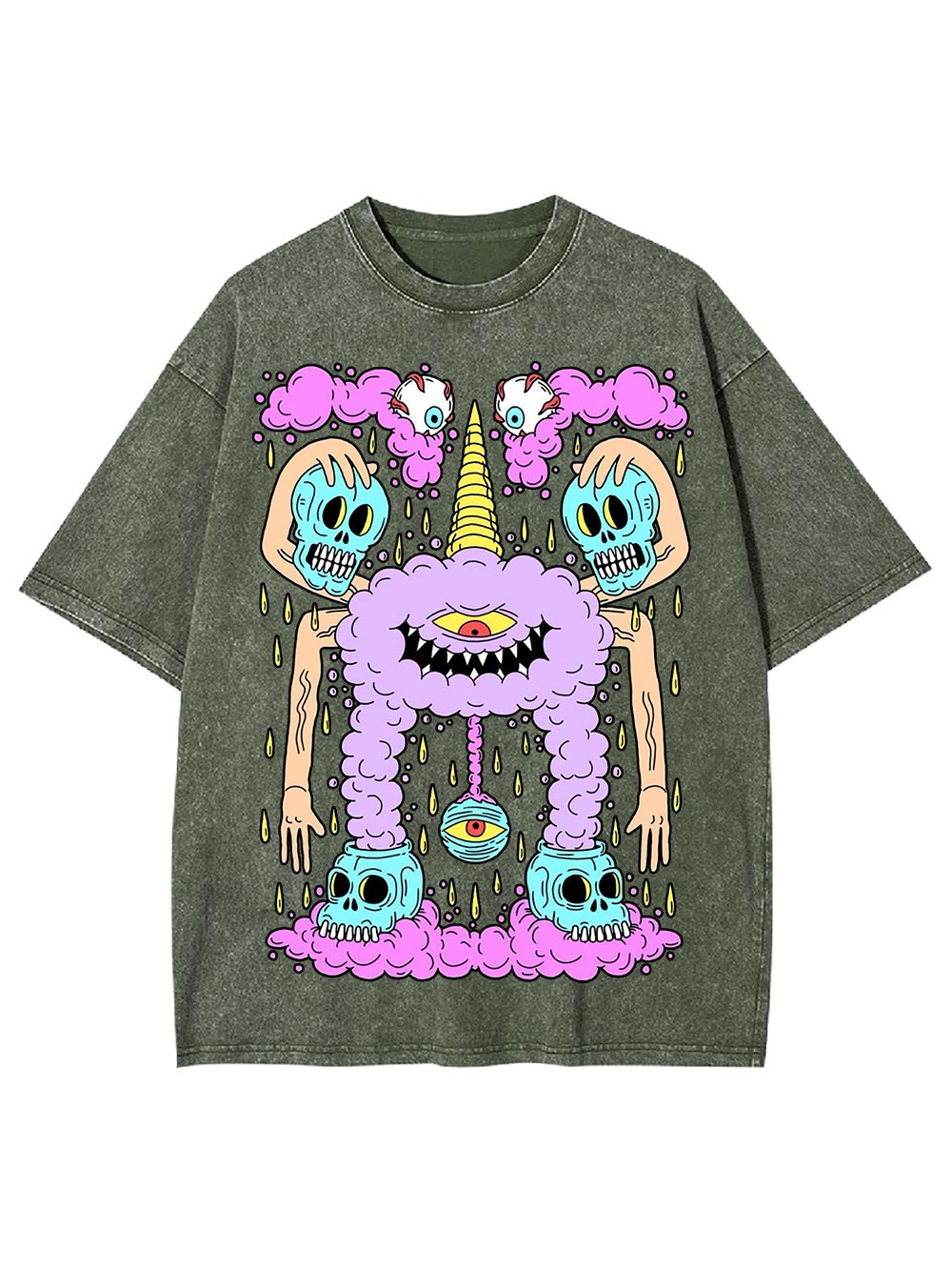 Surreal Specter Washed Tshirt