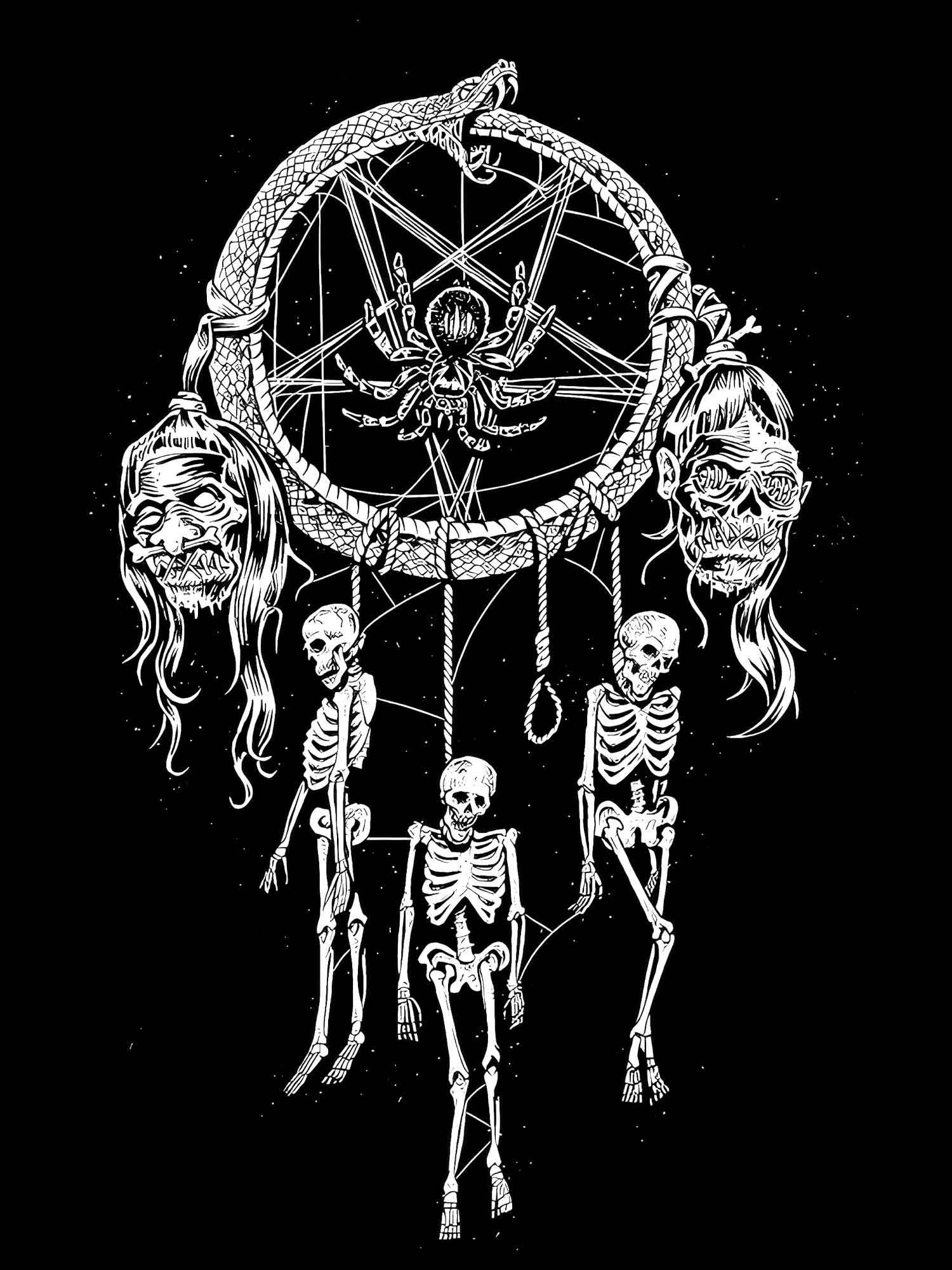 Spirit Dreamcatcher Washed Tshirt