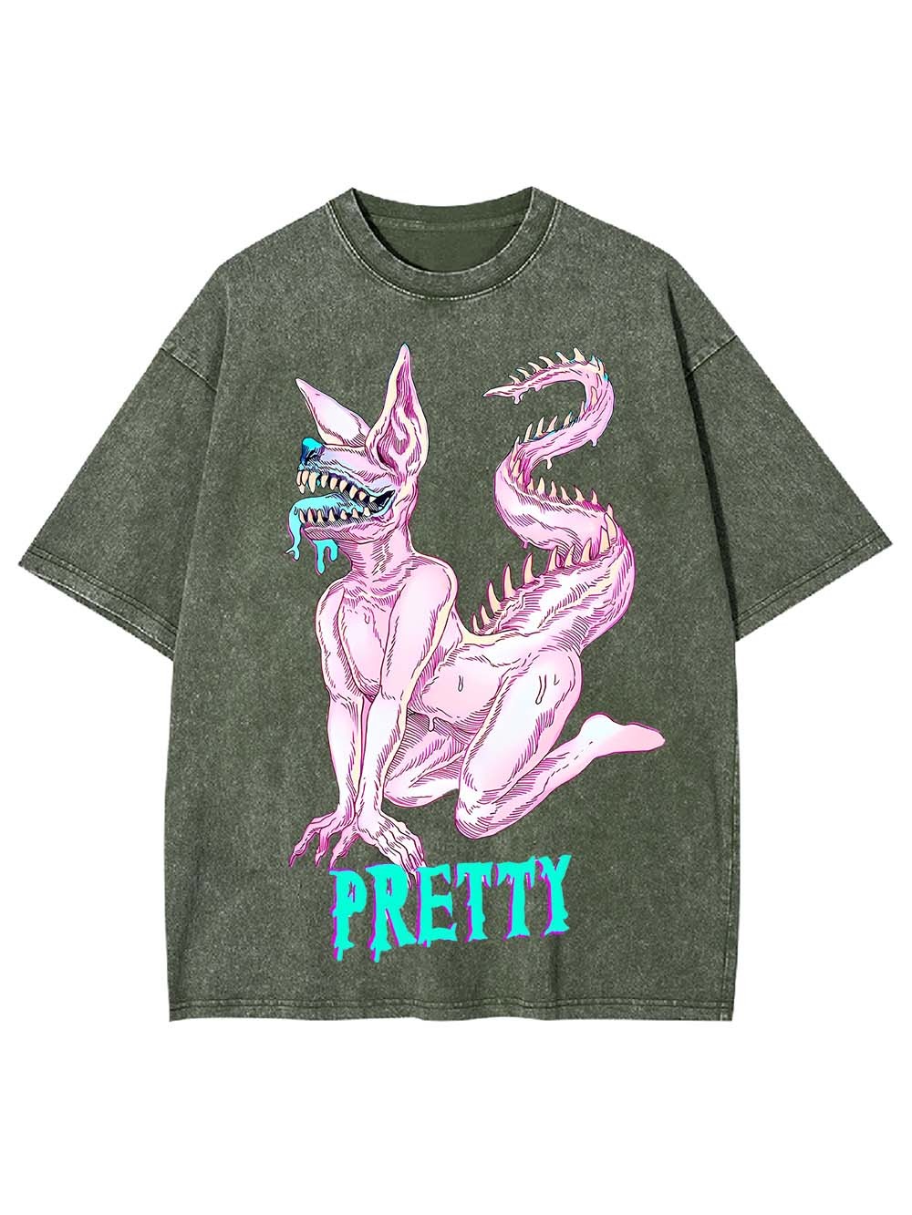 Pretty Washed Tshirt-ClassyOutlaw Sale