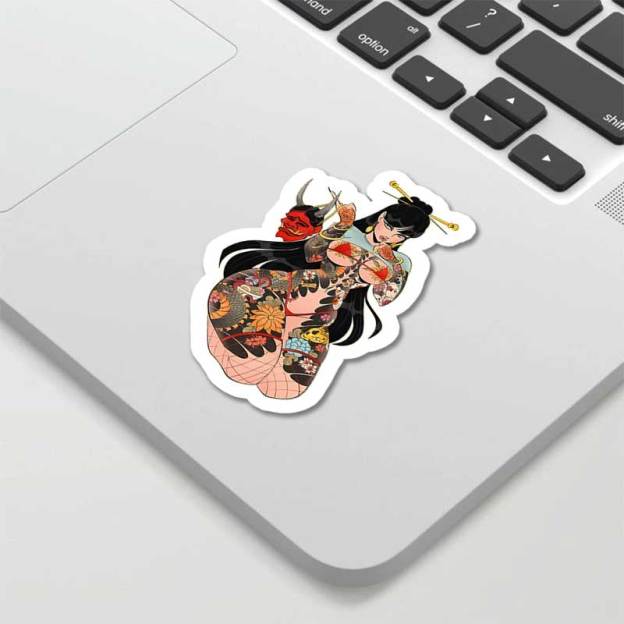 TATTOOED MYSTIQUE STICKER