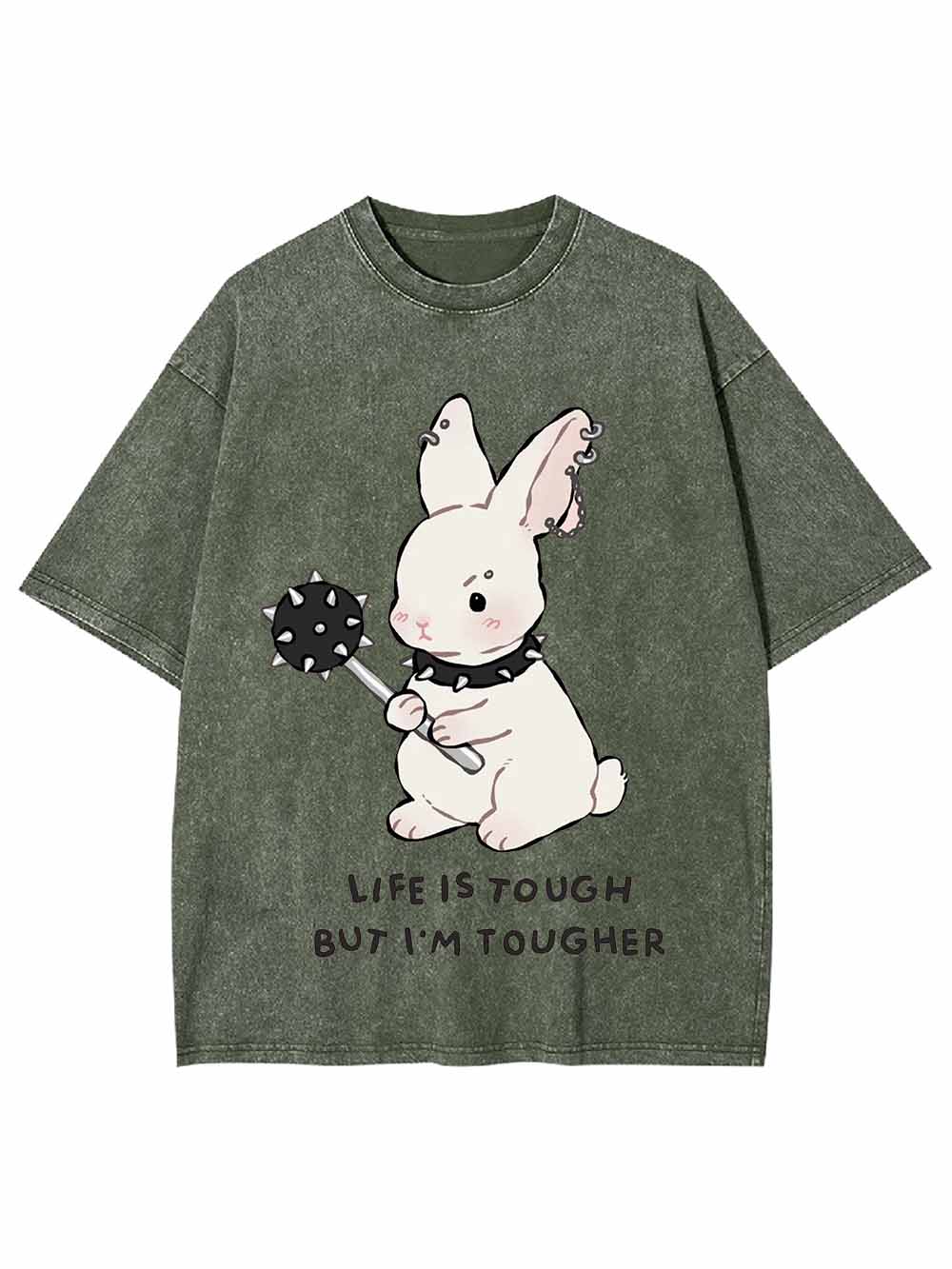 TOUGH BUNNY WASHED TSHIRT