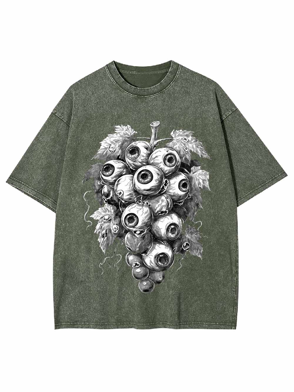 EYES IN THE BUNCH WASHED TSHIRT