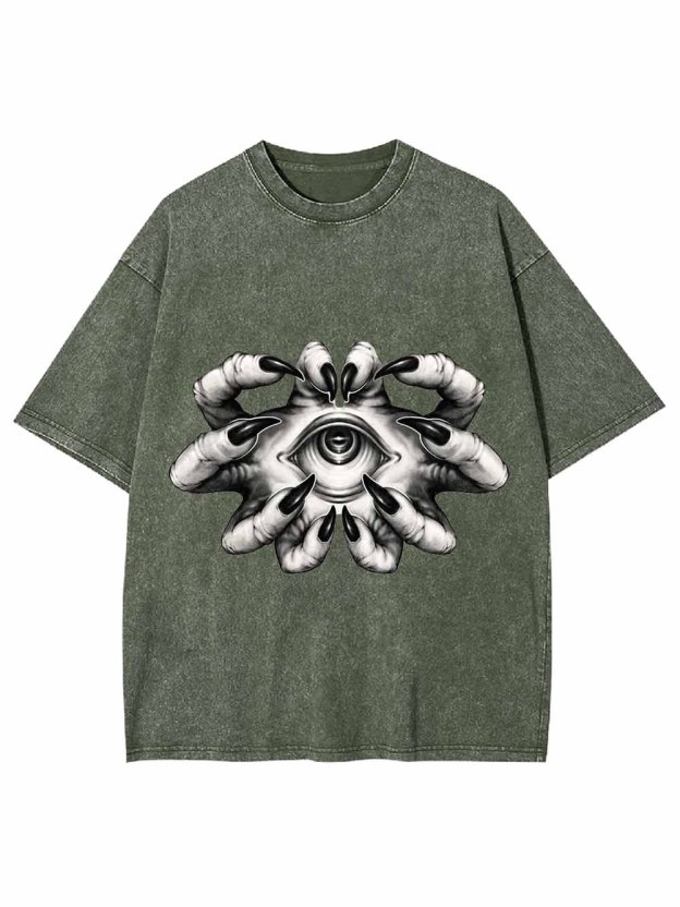 EYE OF POWER WASHED TSHIRT