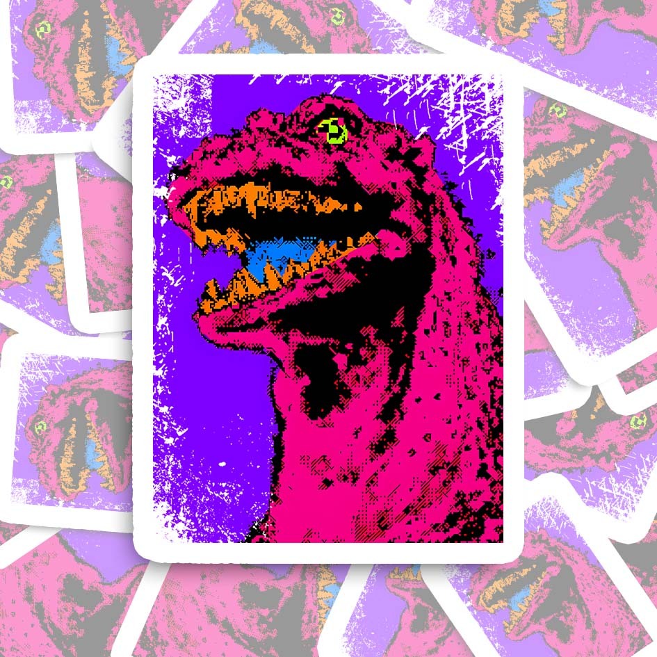 Neon Roar Sticker-ClassyOutlaw Sale