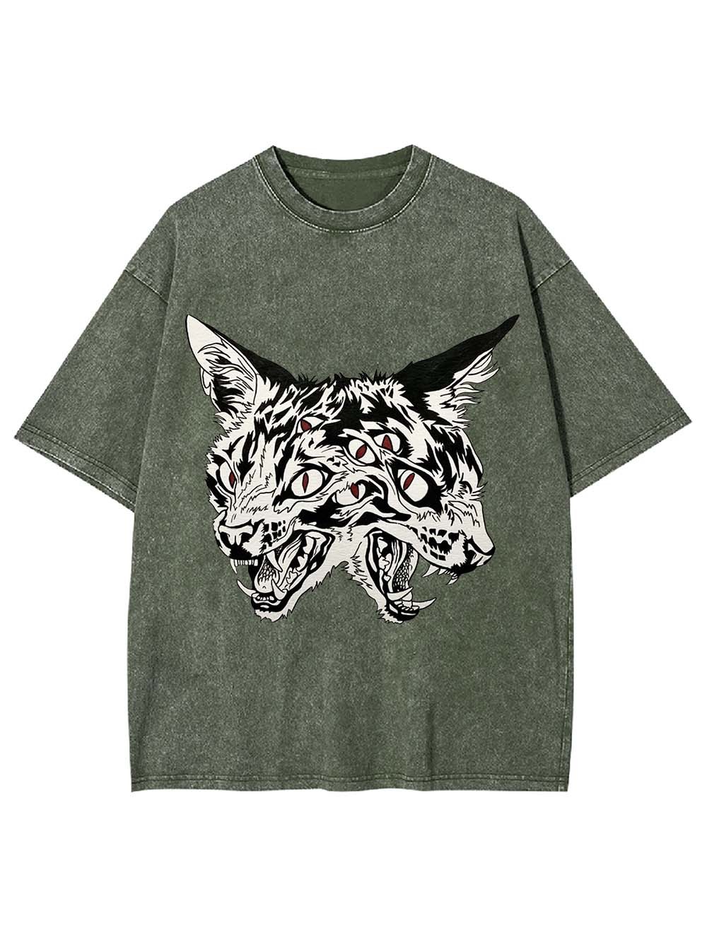 Feral Nightmare Washed Tshirt