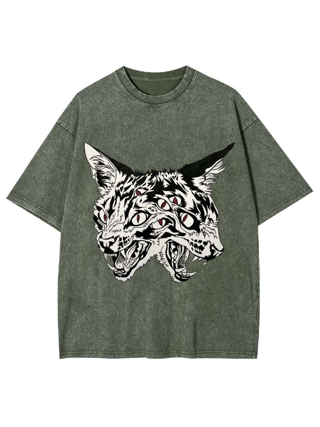 Feral Nightmare Washed Tshirt