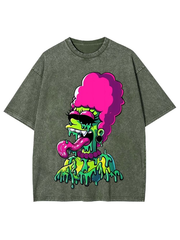 Slime Queen Washed Tshirt