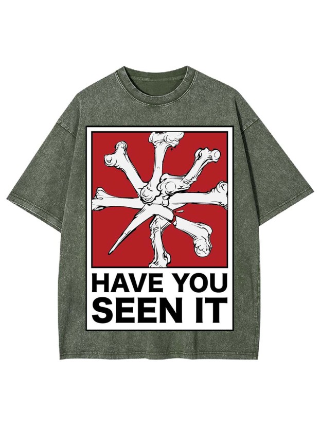 HAVE YOU SEEN IT WASHED TSHIRT